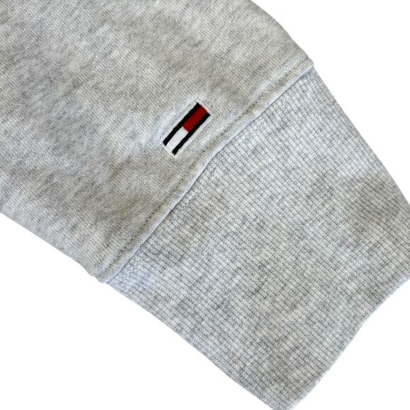Tommy Jeans Logo Sweatshirt L Y2K Retro Collage Streetwear Preppy Minimalist - Picture 6 of 7